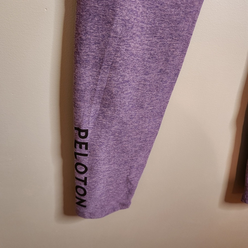 Beyond Yoga x Peloton Spacedye High Waisted Leggings Purple Heather Size M - Picture 3 of 5